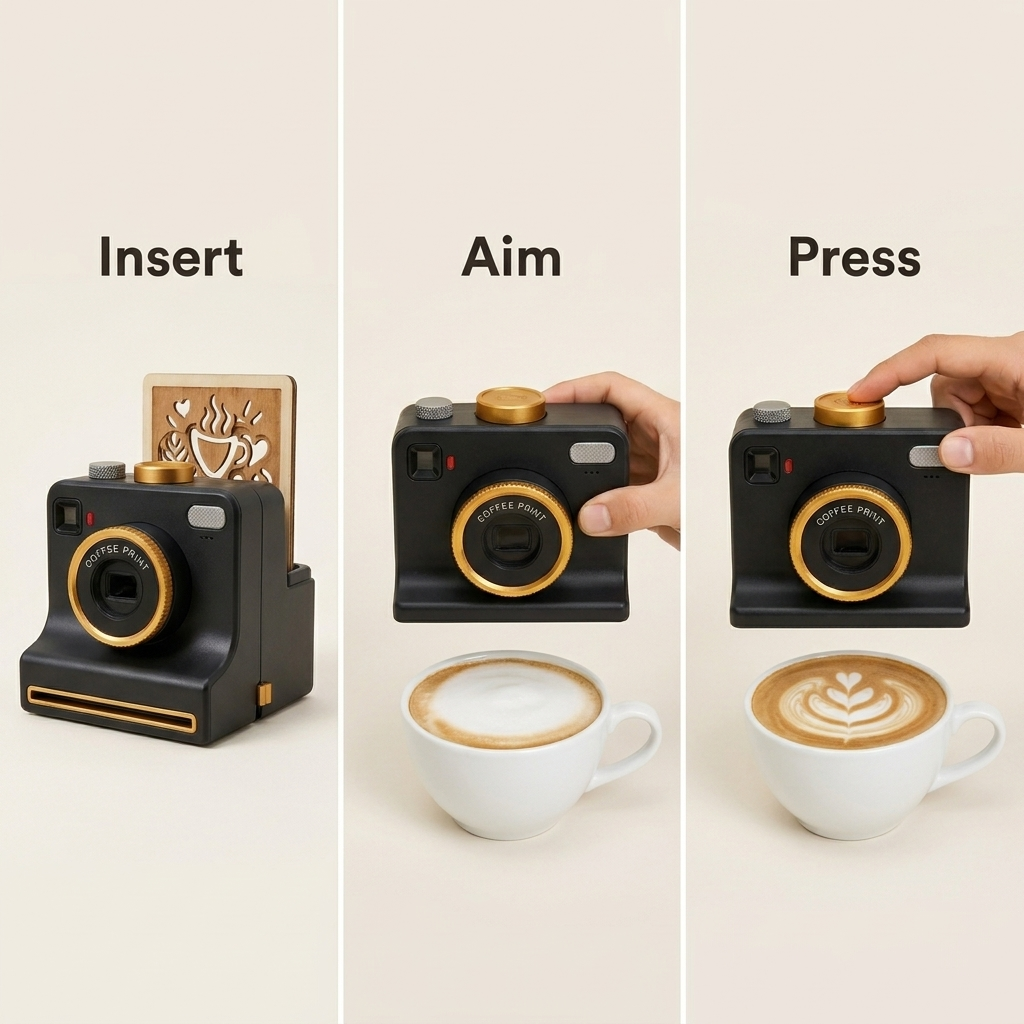 Foamly Latte Art Camera