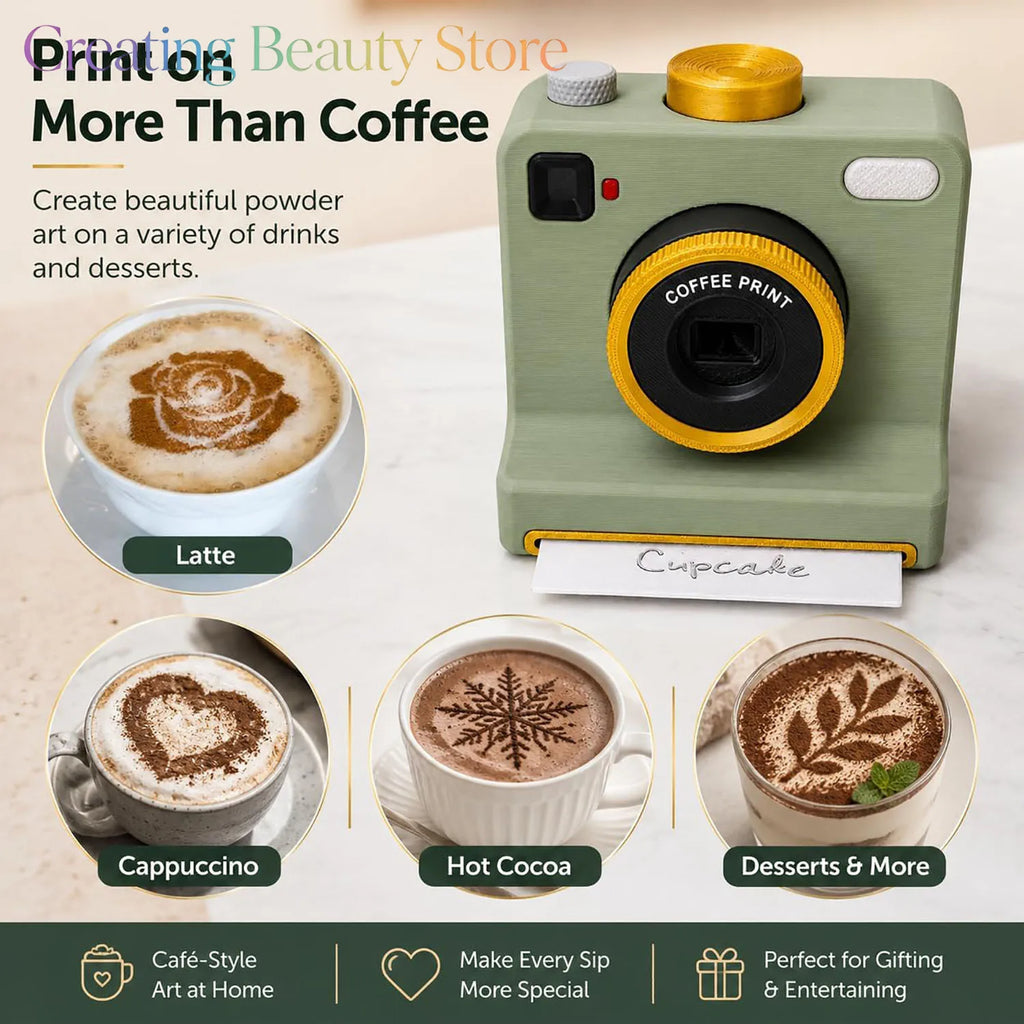 Foamly Latte Art Camera