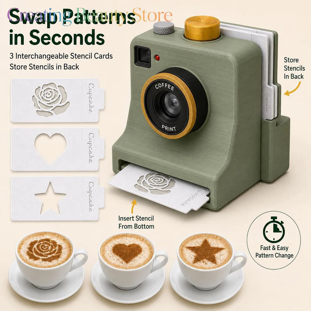 Foamly Latte Art Camera